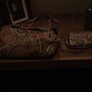 Waverley handbag and purse